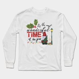 christmas - wonderful time of the year Long Sleeve T-Shirt